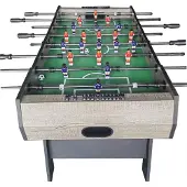 Toptable Kick Fold-Up Wood - Opklapbare Voetbaltafel met 16mm stangen