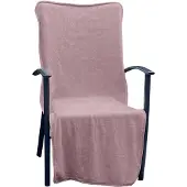 Linnick Tuinstoel Handdoek Stoel Handdoek Microvezel 136x57cm + 15 - rosé