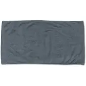 Linnick Strandlaken Microvezel 100x200cm - dark grey