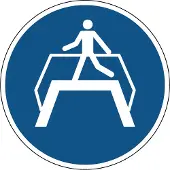 Allesveilig.nl Oversteekplaats gebruiken gebodspictogram