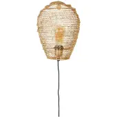 Puur Mysen wandlamp 31x24x12 cm messing