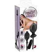 You2Toys Fanny Hill's - opblaasbare anale vibrator (zwart)