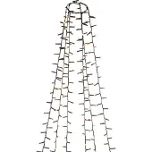 Konstsmide Verlichtingset 240cm - 6x 110 led - 2100K voor kerstboom