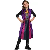 Disguise DISNEY - FROZEN 2 , Anna Traveling Basic Plus ,Maat S (5 - 6 jaar)