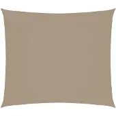 vidaXL Zonnescherm rechthoekig 2x2,5 m oxford stof taupe