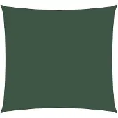 vidaXL Zonnescherm vierkant 4,5x4,5 m oxford stof donkergroen