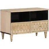 vidaXL Tv-meubel 70x33x46 cm massief mangohout