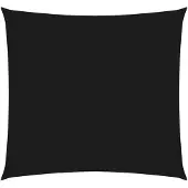 vidaXL Zonnescherm vierkant 4,5x4,5 m oxford stof zwart