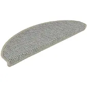 vidaXL Trapmatten zelfklevend 15 st sisal-look 65x21x4 cm lichtgroen