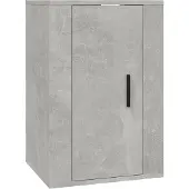 vidaXL Tv-wandmeubel 40x34,5x60 cm betongrijs