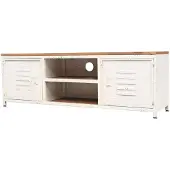 vidaXL Tv-meubel 120x30x40 cm wit