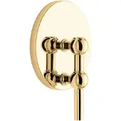 STOFF Nagel Nagel Wandkandelaar - Kaarshouders Messing Solid Brass - 9065