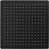 Luzzo Universele platte rvs hoofddouche vierkant 30 cm