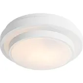 QAZQA Moderne plafondlamp wit 25cm IP44 - Walden