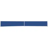 vidaXL Tuinscherm uittrekbaar 170x1200 cm blauw