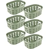 Sunware Sigma Home mand 15L - Set van 6 - Groen