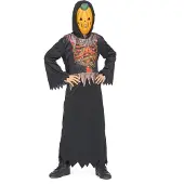 Vegaoo - Skeletkostuum pompoen voor kinderen