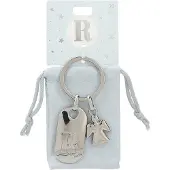 Depesche - Beschermengel sleutelhanger met letter R