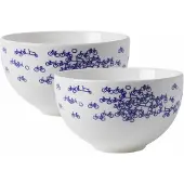 Heinen Delfts Blauw - Yoghurtschaal De Blauwe Fiets 2 st.