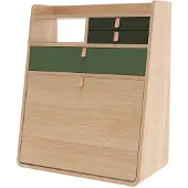 Harto Gaston Secrétaire Oak | Ash Green | Sage | 60 cm