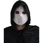 Partychimp Hockey Masker Pvc (Wit)