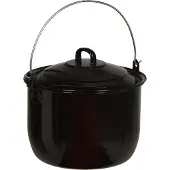 Progarden | Hongaarse ketel, 6,7 liter - Zwart - Robuuste constructie - Ideaal voor goulash en stoofschotels
