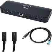 ITEC Thunderbolt 3 Dual 4K Docking Station + USB-C / DP kabel - TB3HDMIPLUSX