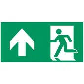 Allesveilig.nl Nooduitgang rechtdoor pictogram