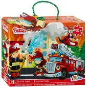 Creative Craft Group Vloerpuzzel Brandweer, 60st.