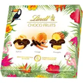 Lindt CHOCO FRUITS abrikoos, sinaasappel & ananas 180g