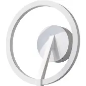 Artdelight Witte wandlamp Oregon strak design