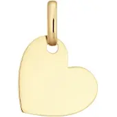 Glow 242.0053.10 Dames Hanger - Sieraad - 14 Karaat Goud - 12 mm breed - 1 cm lang