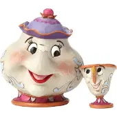 Disney Beauty And The Beast Enesco Mrs Potts And Chip Figure 10.5 Cm Veelkleurig Kinderen