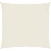 vidaXL Zonnescherm vierkant 4,5x4,5 m oxford stof crèmekleurig