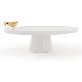 Pols Potten Serveerbord Plate Walking Duck Gold