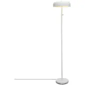 It´s about RoMi Vloerlamp Porto, wit / opaal, Woon-/ Eetkamer, metaal, Modern, vloerlamp