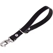 The Hantler Wrist strap Classic black / Brass
