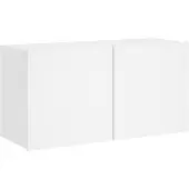vidaXL Tv-meubel wandgemonteerd 80x30x41 cm wit