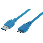 Shiverpeaks BASIC-S USB 3.0 Micro-kabel, USB-A naar Micro USB-B