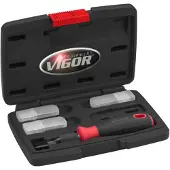 Vigor Schraper set V6030, 16-delig. Aantal gereedschappen: 16