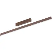 LUCANDE Plafondlamp , Mylosh, dimbare, Roestbruin, Woonkamer, Aluminium, Modern