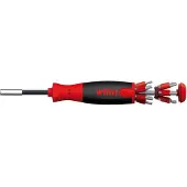 Wiha Schroevendraaier | met bitmagazijn | LiftUp 25 magnetisch 38605