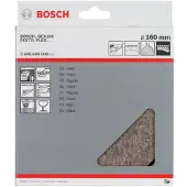Bosch 2 Polijstvilten voor excenter Ø160mm hard - 3608604000