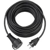 Brennenstuhl Verlengsnoer voor buiten 10 meter | 3x 1.5 mm² | Zwart |