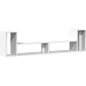 vidaXL Tv-meubelen 2 st 100x30x50 cm bewerkt hout wit