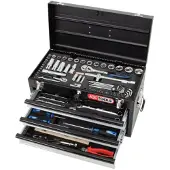 Ks Tools 1/4 + 1/2 Chrome Plus Universele Gereedschapset 99 Stukken