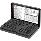 Ks Tools Boutenextractors M5-M16 - Set van 25 stuks met boren, doppen en extractiestangen