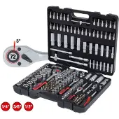 Ks Tools 917.0779 917.0779 Dopsleutelset Metrisch 1/2 (12.5 mm), 1/4 (6.3 mm), 3/8 (10 mm) 179-delig