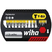 Wiha 41827 | Bitset FlipSelector | Y-bit | 25 mm | Phillips, Pozidriv, TORX | 1/4" | 14-delig - 41827