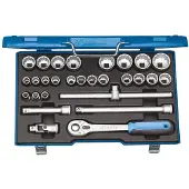 Gedore 2682877 2682877 Dopsleutelset Metrisch 1/2 (12.5 mm) 28-delig
